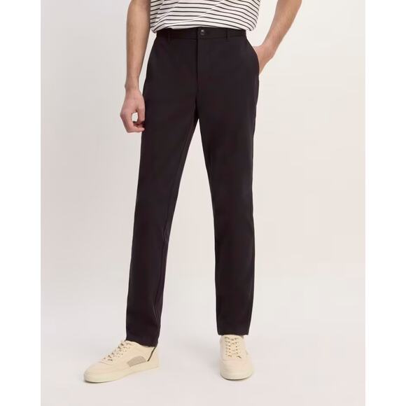Everlane The Performance Chino Uniform in Black Slim Fit 30x32 NWT - Picture 1 of 9